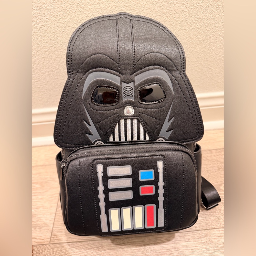 Loungefly Darth Vader Black Backpack
